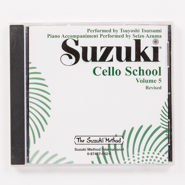 Suzuki Cello CD Vol. 5, de Suzuki. Editorial SUZUKI | Trino Music