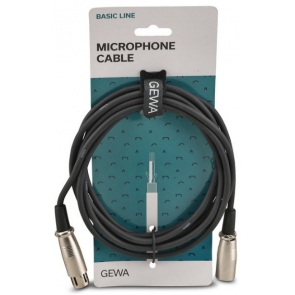 Cable XLR - XLR Gewa Basic Line
