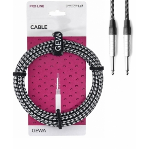 Cable Jack Mono - Jack Mono Gewa Pro Line Rean Trenzado 3M