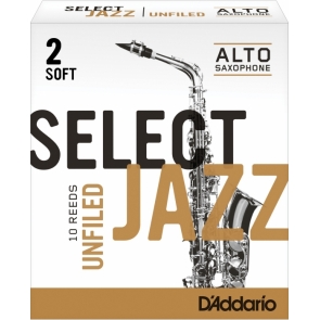 Caña Saxofon Alto D'addario Select Jazz Unfiled 2S