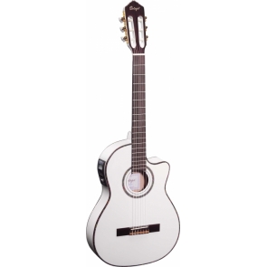 Guitarra Ortega RCE145WH Serie Theatre 