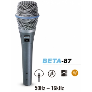 Microfono Shure Beta 87C