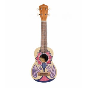 Ukelele Soprano Bamboo Groovy B1E-GR