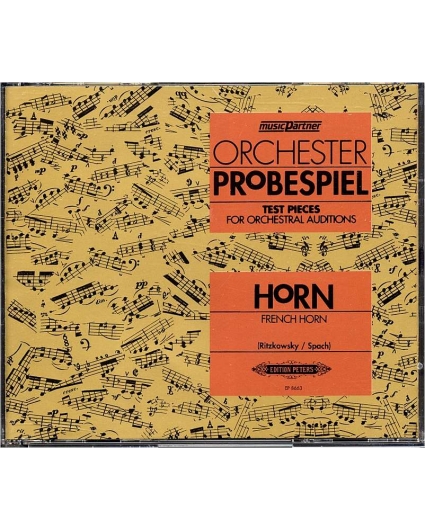 Orchester Probespiel. Trompa