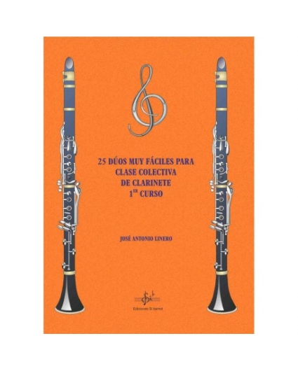 25 Dúos muy Fáciles para Clases Colectivas de Clarinete 1º
