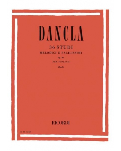 36 Studi Melodici e Facilissimi Op. 84