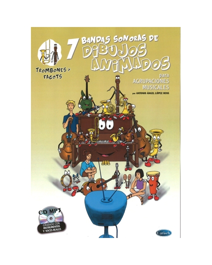 7 Bandas Sonoras de Dibujos Animados CD Trombones y Fagot