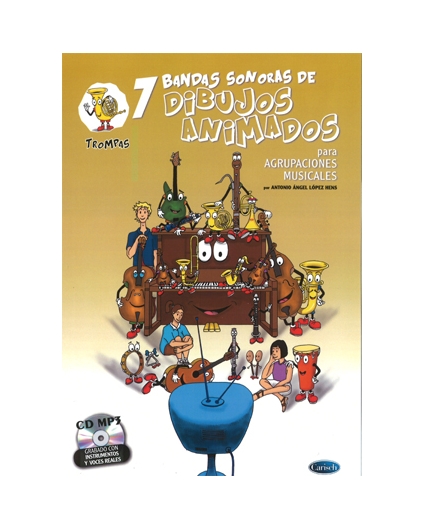 7 Bandas Sonoras de Dibujos Animados CD Trompas