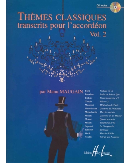 Thèmes Classiques Vol.2 + CD
