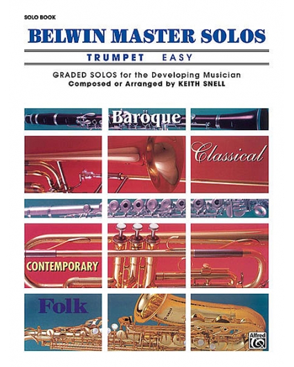 Belwin Master Solos. Trumpet Easy