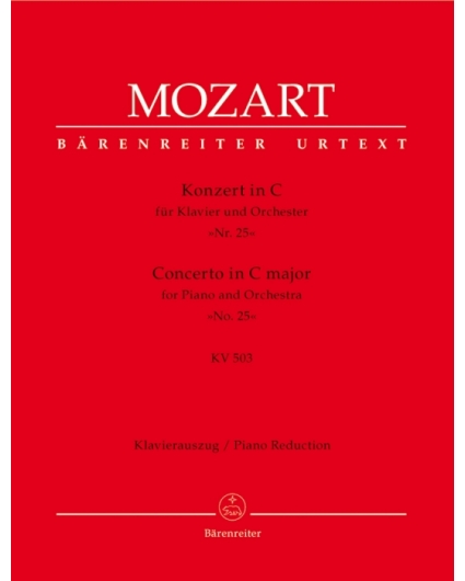 Concerto in C Major KV 503/ Red.Pno Mazart