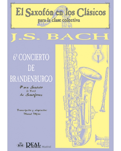 concierto bach nº6 brandenburgo saxofones