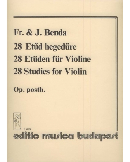 28 Studies for Violin Op. posth