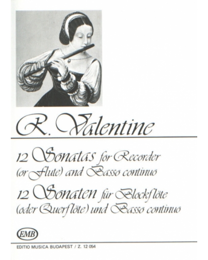 12 Sonatas for Recorder and Basso Continuo