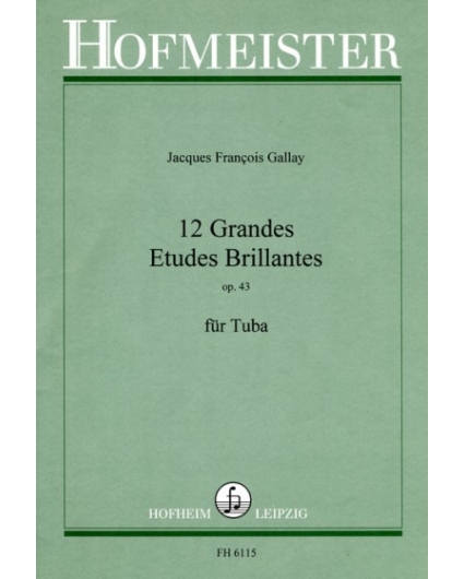 12 Grandes Etudes Brillantes Op. 43