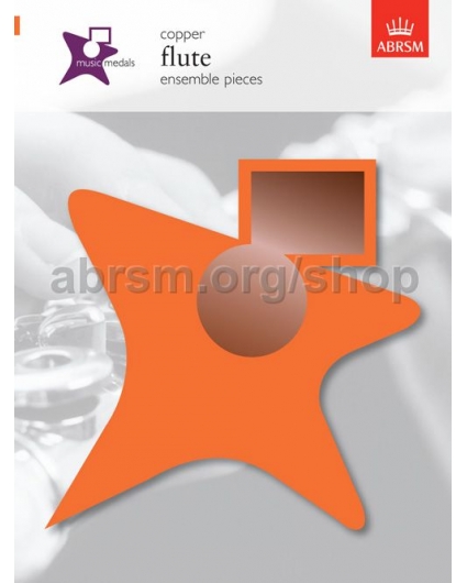 Music Medals Flute Ensemble Pieces Copper