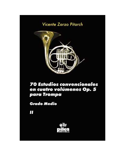 70 Estudios Convencionales Op. 5 Volomen II
