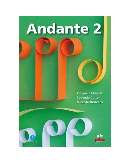 Andante 2 Segundo Curso + CD Nueva Edicion