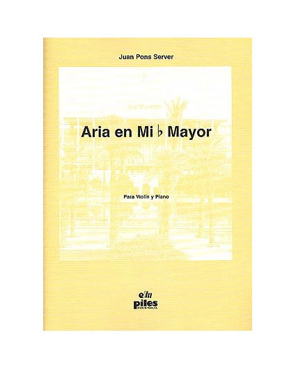 Aria en Mib Mayor Violín y Piano