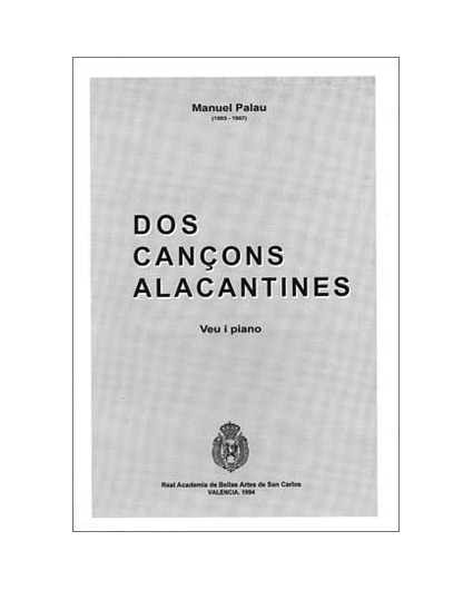 Dos Cançons Alacantines