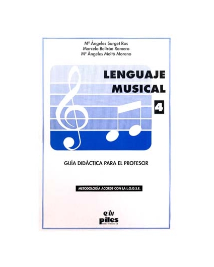 Lenguaje Musical Guía Profesor Nº 4