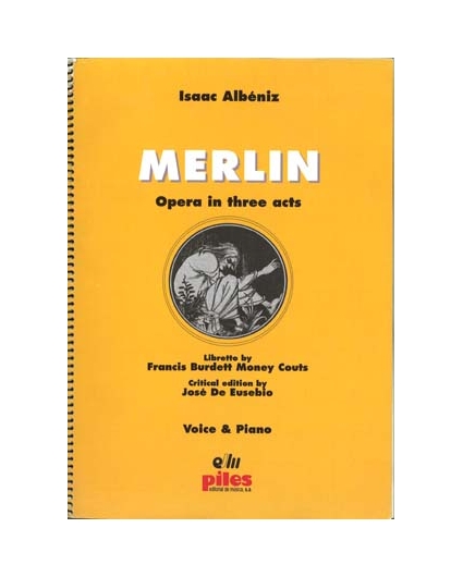 Merlin/ Partitura A-4 Voces y Piano