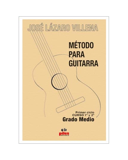 Método para Guitarra Curso 1º y 2º Grado Medio