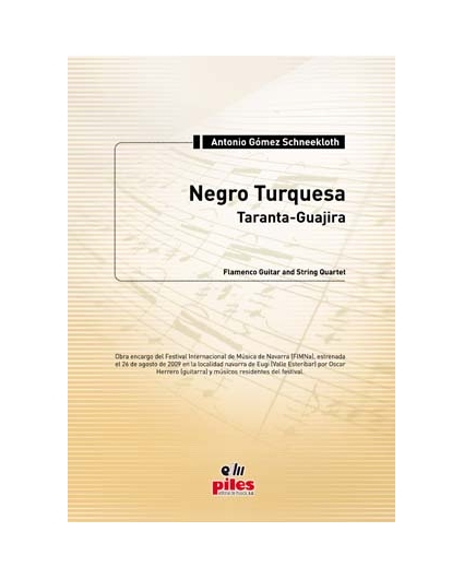 Negro Turquesa Taranta-Guajira
