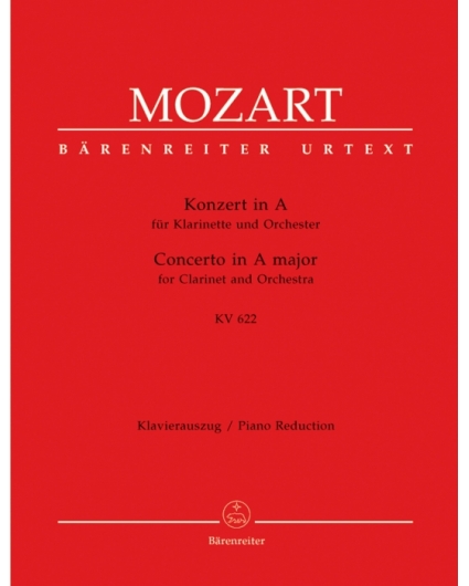 Concerto in A Major KV 622/ Red.Pno
