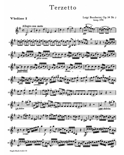Streichtrio Op. 54/2