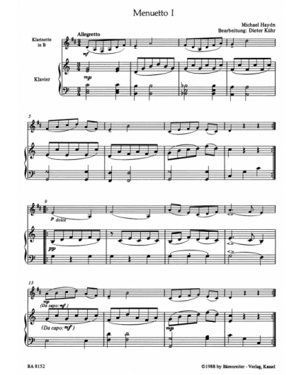 Erstes Spielbuch fur Klarinette