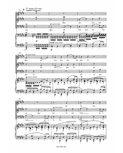 Grande Messe des Morts "Requiem"/ Vocal Score