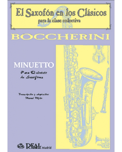 minuetto bocherinni saxofones