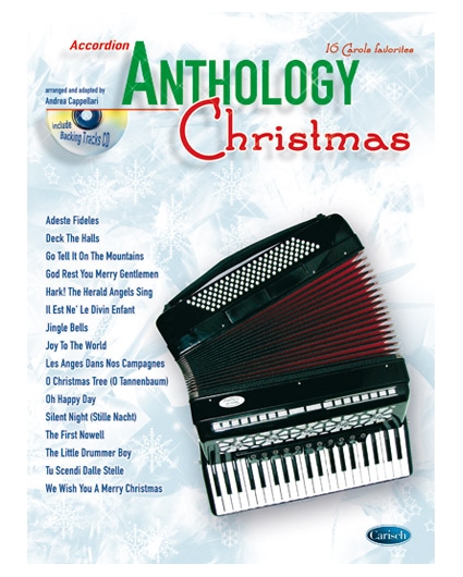 Anthology Christmas + CD Acordion 16 Carols Favorites