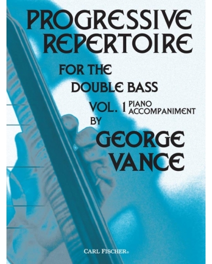 Progressive Repertoire Vol.1 Double Bass/ Acc de Piano
