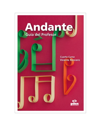 Andante Cuarto Curso. Profesor 4