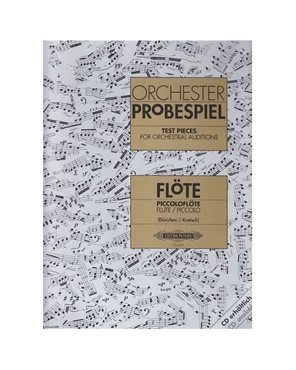 Orchester Probespiel. Flauta / Flautin