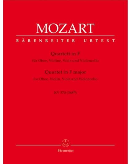 Quartett in F Major KV 370/ Parts mozart