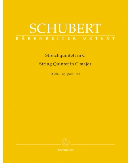 Streichquintett Op.Post. 163 in C Major/ Partes