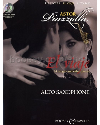 El Viaje Alto Sax + CD 14 Tangos and Other Pieces