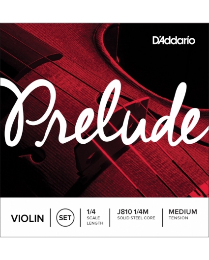 Juego de Cuerdas Violin D´addario Prelude 1/4