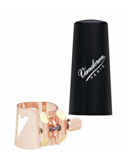 Abrazadera Saxofon Alto Vandoren Optimum LC07PGP Oro Rosa