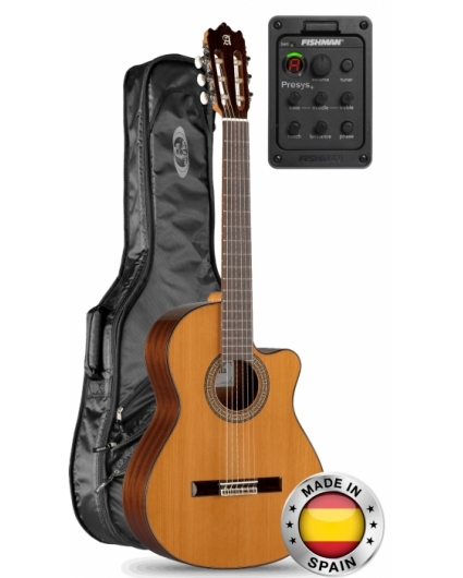 Guitarra Cutaway Alhambra 3C estrecha