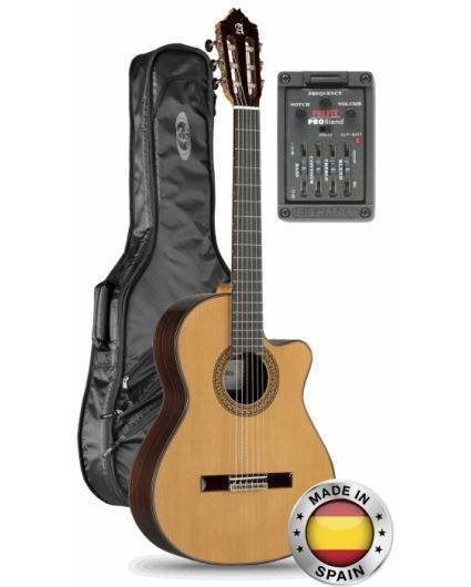 Guitarra Cutaway Alhambra 9P CW E2