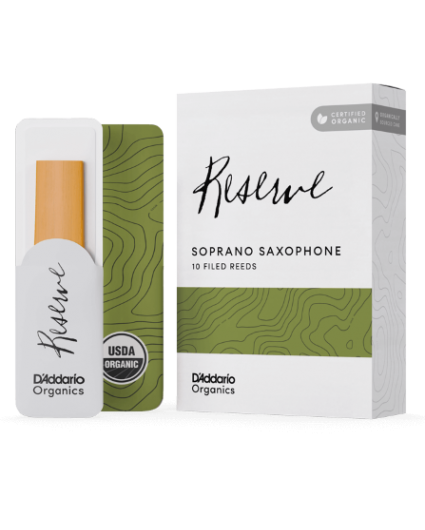 Cañas Saxofon Soprano D'addario Organic Reserve