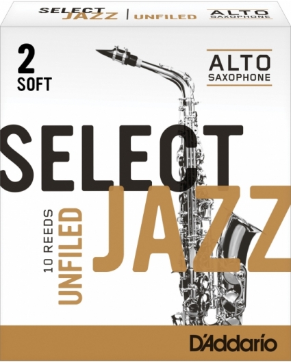 Caña Saxofon Alto D'addario Select Jazz Unfiled 2S