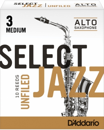 Caña Saxofon Alto D'addario Select Jazz Unfiled 3M