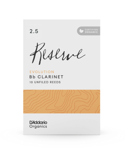 Cañas Clarinete D'addario Organic Reserve Evolution