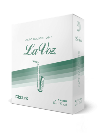 Cañas Saxofon Alto D'addario La Voz Medio Suave