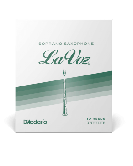 Cañas Saxofon Soprano D'addario La Voz Suave